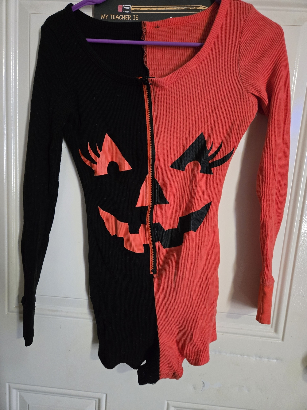 Feelin' Hollow Inside Pumpkin Romper